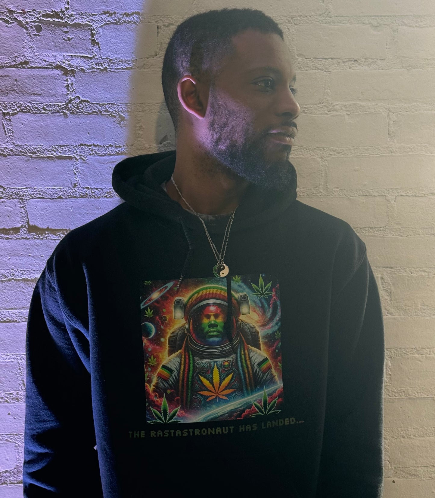 The Rastastronaut- Hoodie Edition – Take Flight. Stay Warm. Stay Lifted.