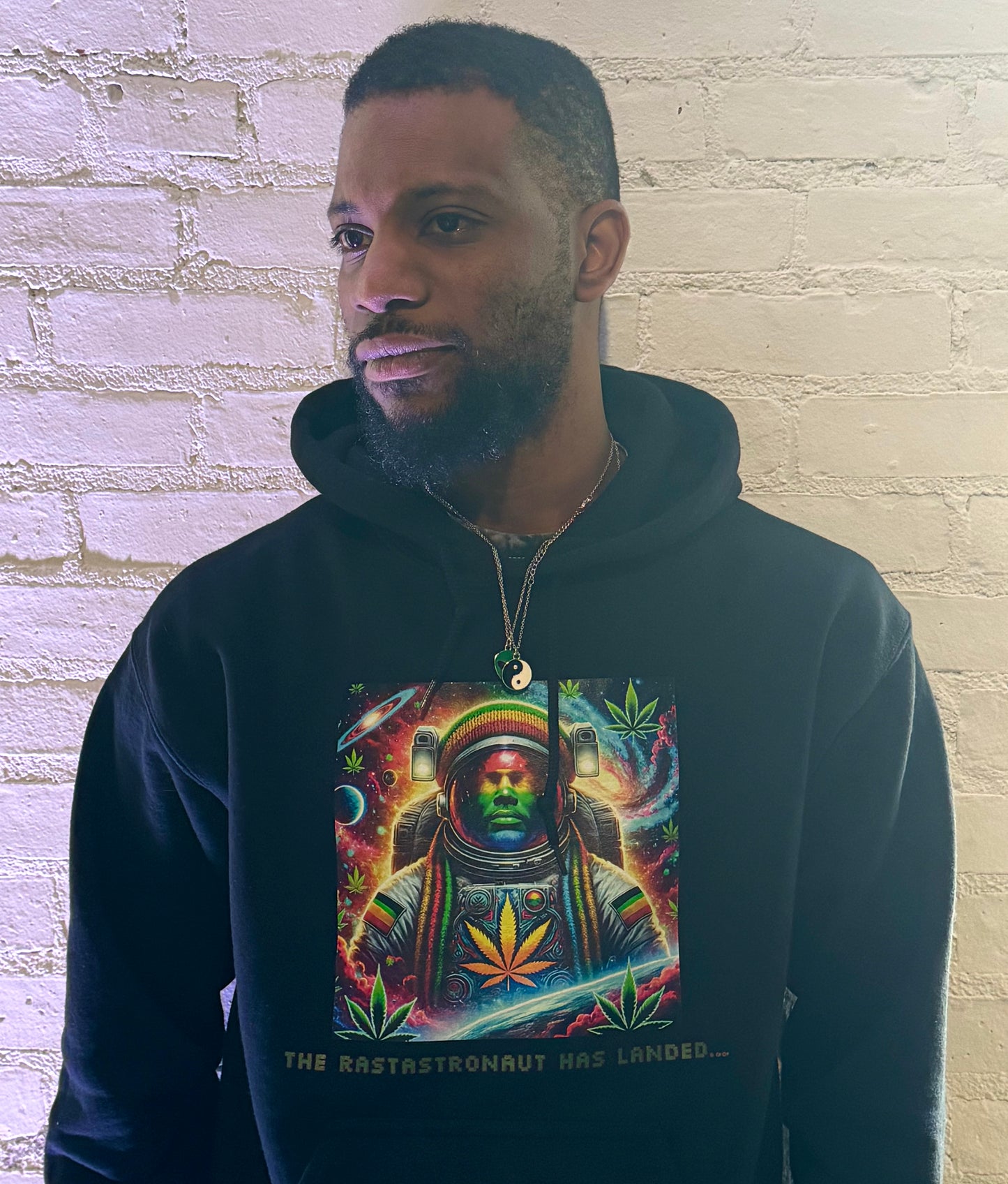 The Rastastronaut- Hoodie Edition – Take Flight. Stay Warm. Stay Lifted.